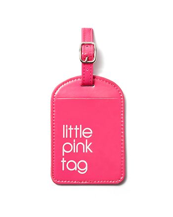 Bloomingdale's - Fashion Little Pink Luggage Tag - 100% Exclusive