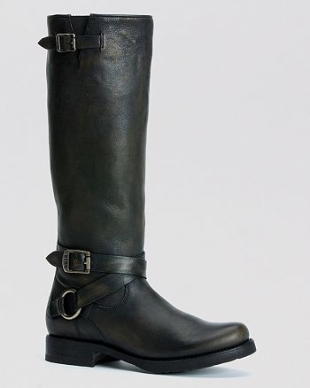 Frye Tall Harness Boots - Veronica Crisscross | Bloomingdale's