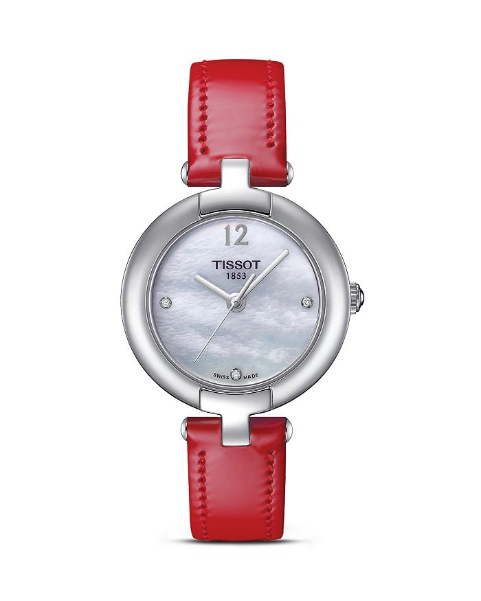 Tissot Pinky Ladies Watch with Red Strap 28mm Bloomingdale s