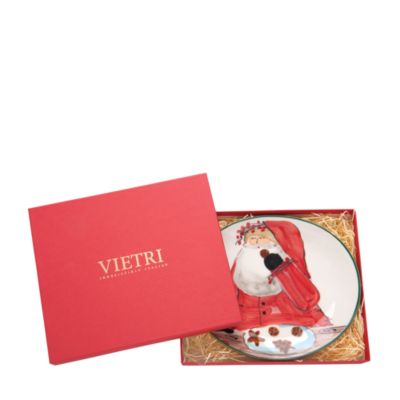 Old Saint Nick Cookie Plate