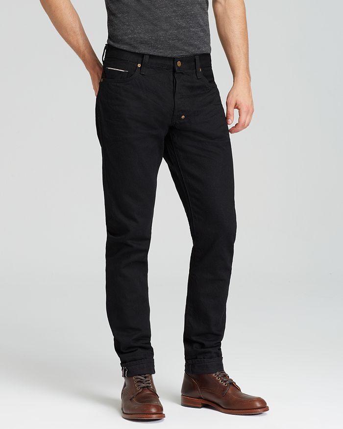 PRPS Goods & Co. Jeans - Fury Selvedge New Tapered Fit in Black Raw ...