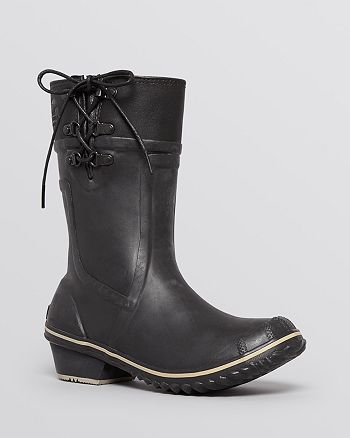 Sorel Waterproof Rubber Cold Weather Boots Conquest Carly Glow