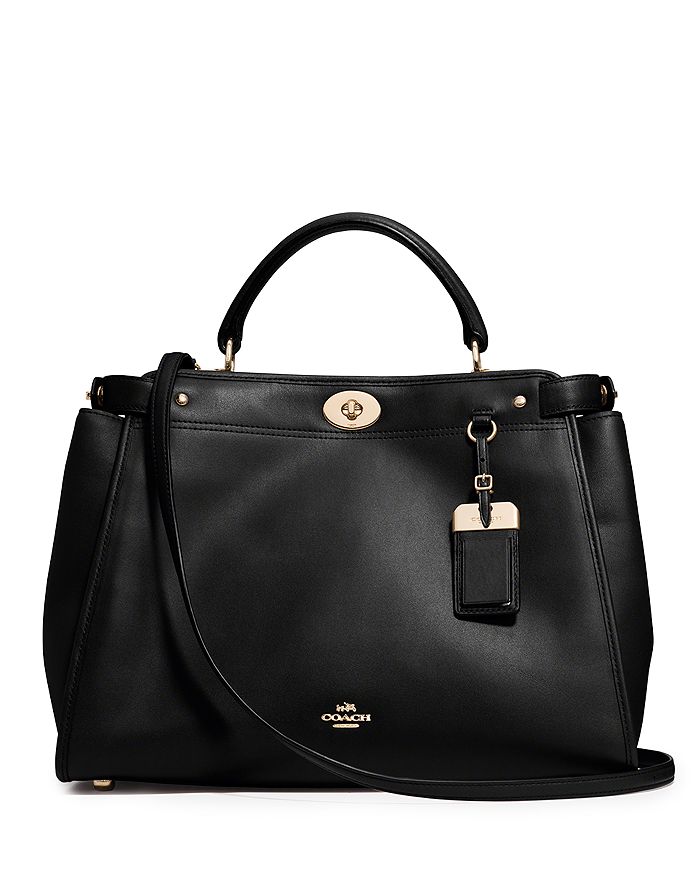 COACH Gramercy Satchel in Leather | Bloomingdale's