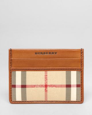 business card holder burberry