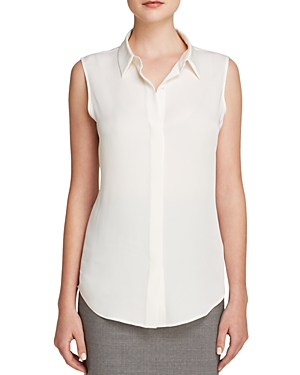 Theory Tanelis Silk Georgette Top Theory Tanelis Silk Georgette Top