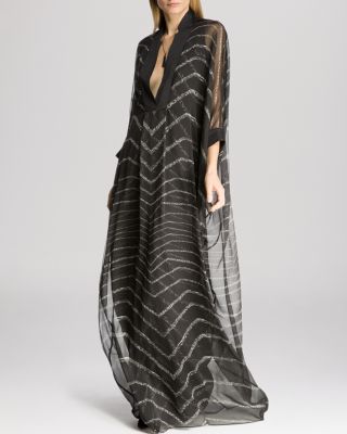 halston caftan