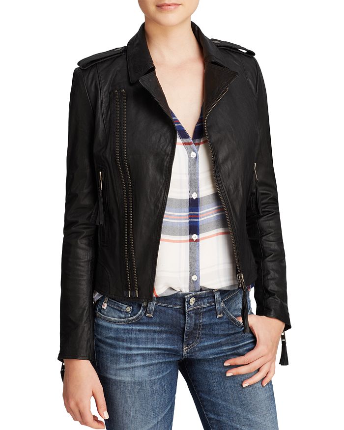 Joie Ailey Leather Moto Jacket | Bloomingdale's