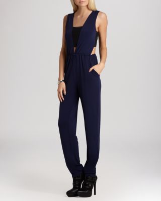 bcbg jumpsuit bloomingdales
