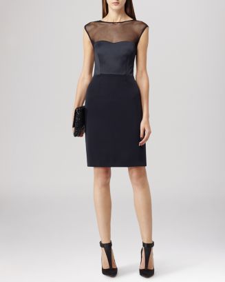 REISS Dress - Ammy Illusion | Bloomingdale's