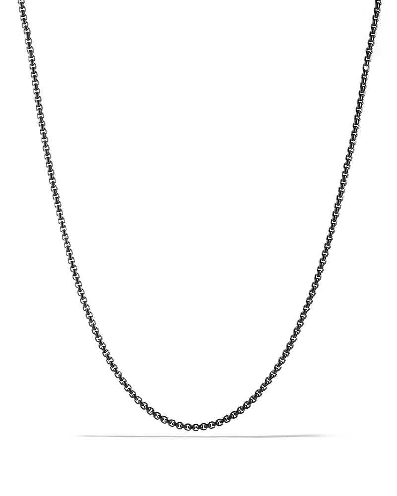 David Yurman Small Box Chain Necklace 2.7mm, 20