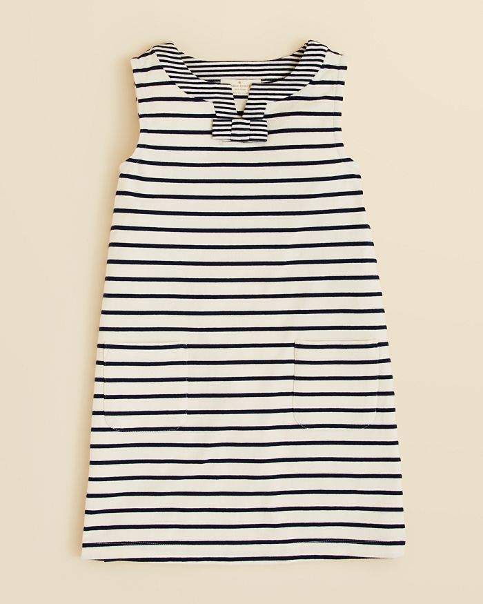 kate spade new york Girls' Tropez Stripe Dress - Sizes 2-6 | Bloomingdale's