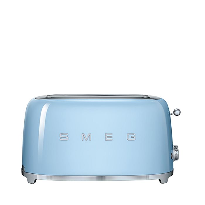 Smeg Toaster 4 Slice Light Blue UK Plug