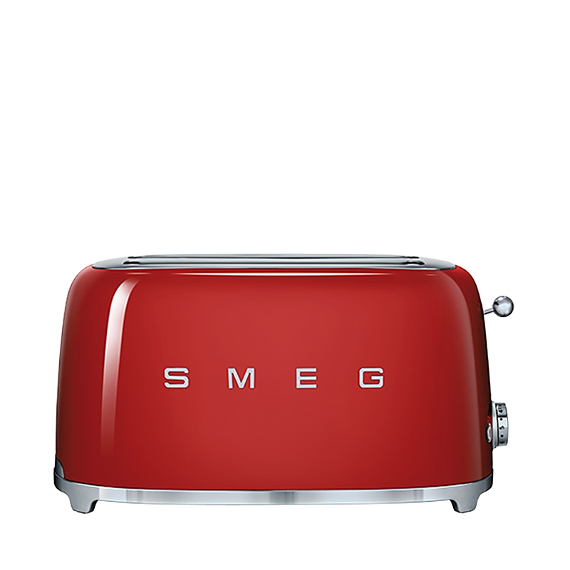 Smeg Retro 4-slice Toaster In Red