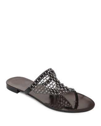 VINCE CAMUTO Flat Thong Sandals - Mombo Chain | Bloomingdale's