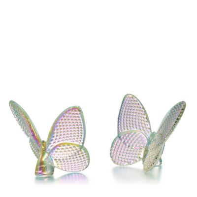 2.5&amp;quot; Lucky Crystal Butterfly in Iridescent Diamant