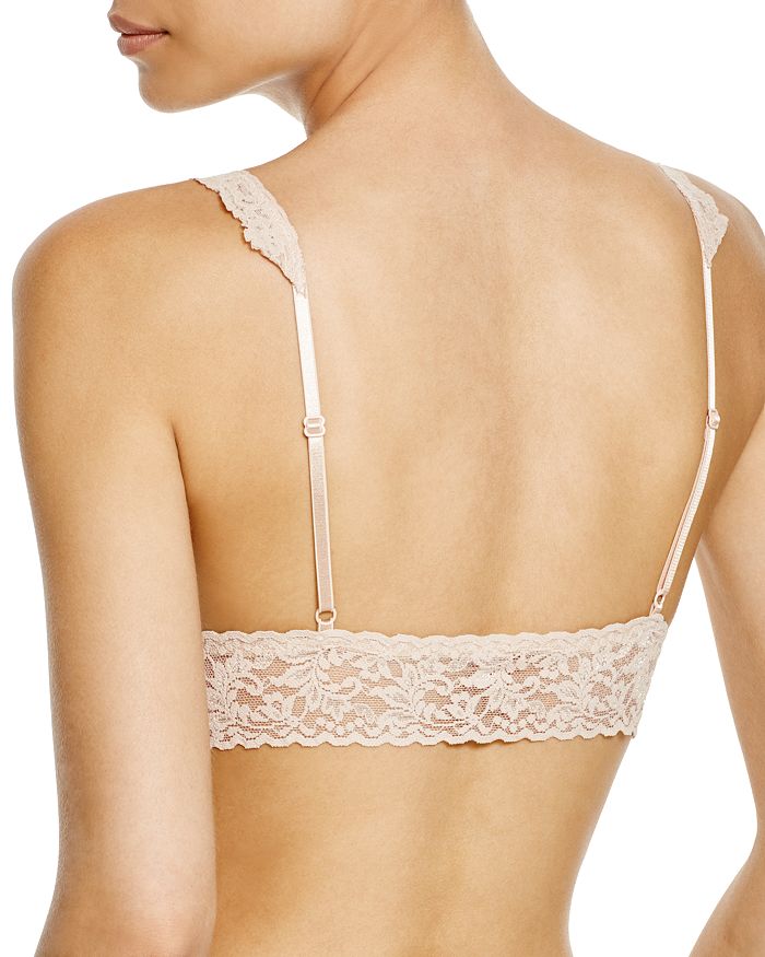 Shop Hanky Panky Signature Lace Crossover Bralette In Chai