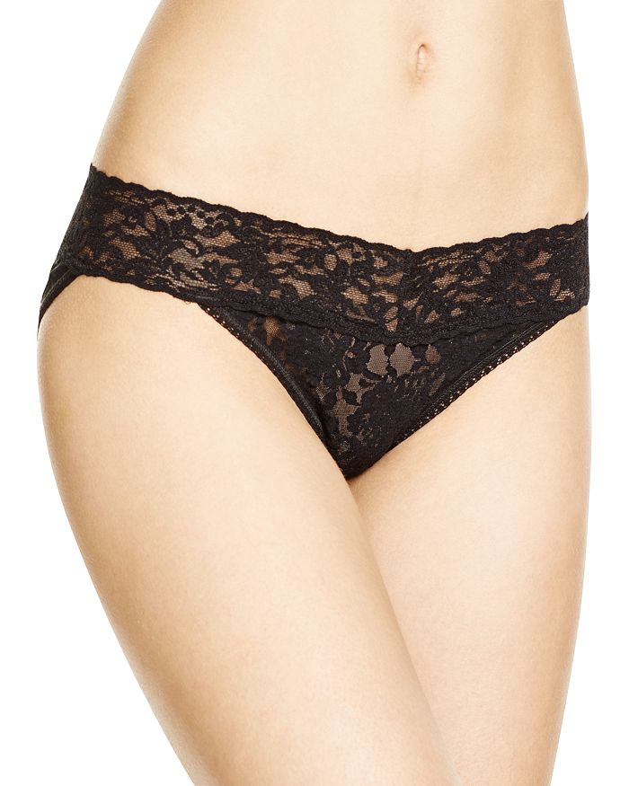 Hanky Panky Signature Lace V-kini Panties In Black