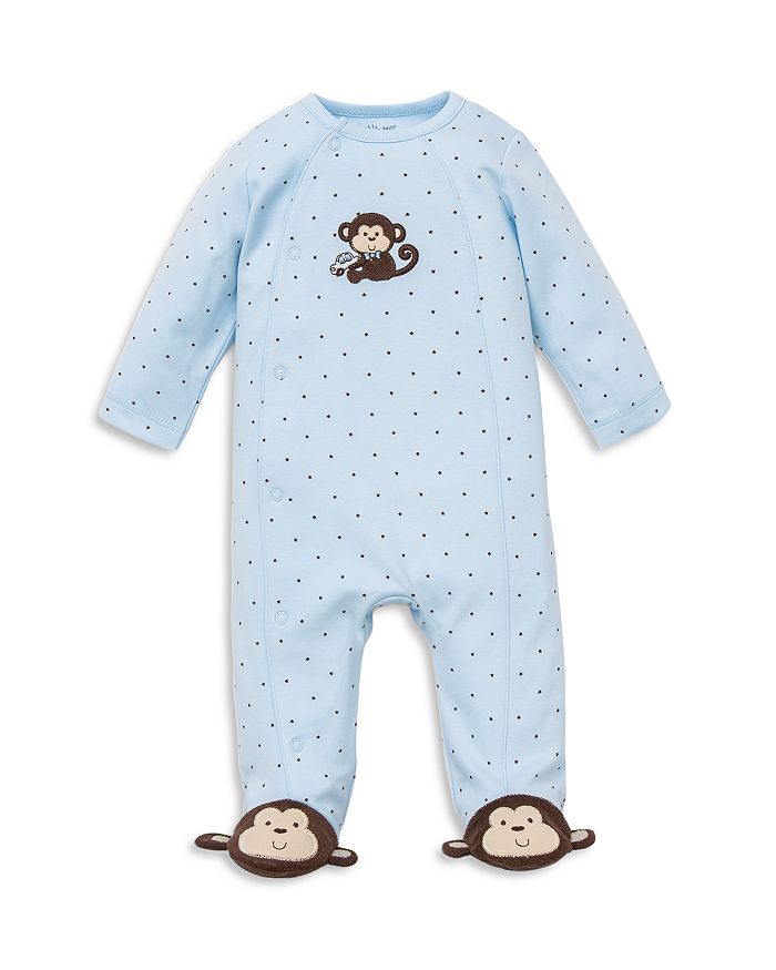 Little Me Boys' Monkey Star Footie Baby Bloomingdale's