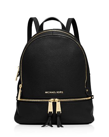 MICHAEL Michael Kors Rhea Zip Small Leather Backpack | Bloomingdale's
