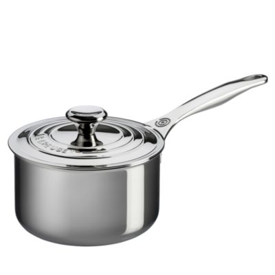 Le Creuset - Stainless Steel 3-Quart Saucepan with Lid