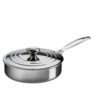 Le Creuset Stainless Steel 3-Quart Sauté Pan With Lid | Bloomingdale's