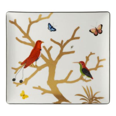 Bernardaud - Aux Oiseaux Porcelain Rectangular Tray