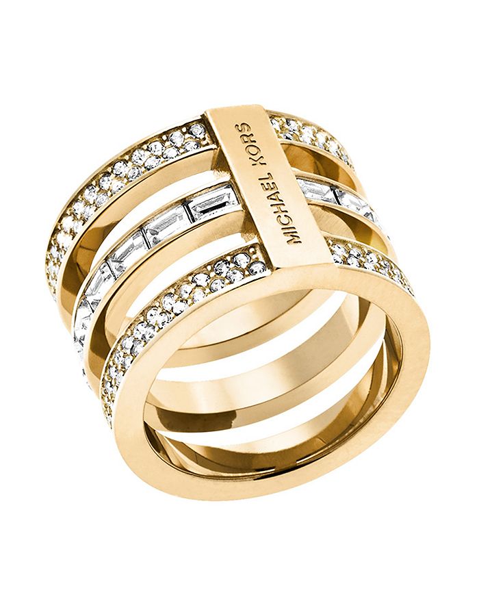 Michael kors hot sale baguette ring