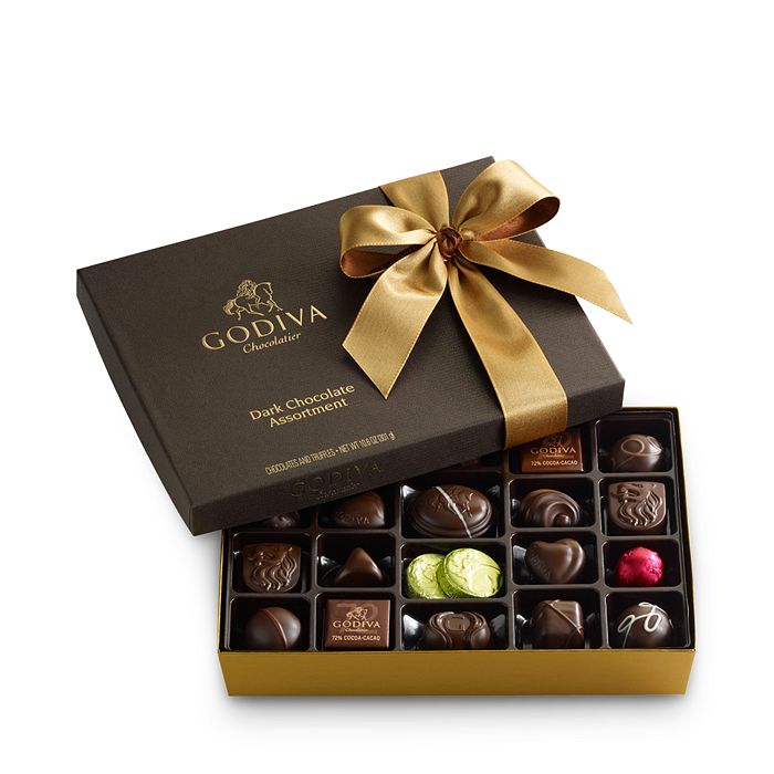 Godiva® Chocolatier 16 Piece Dark Chocolate Assortment Bloomingdale's