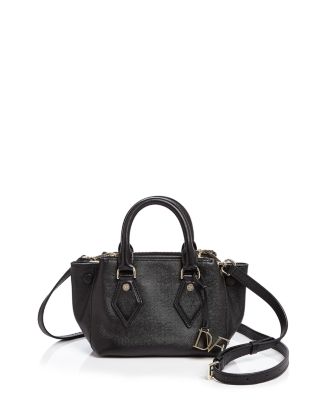 DIANE von FURSTENBERG - Itsy Caviar Double Zip Mini Satchel