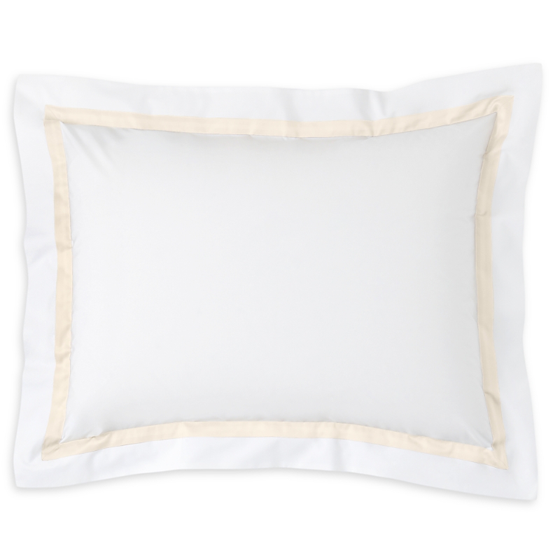 Matouk Lowell Standard Sham In Ivory