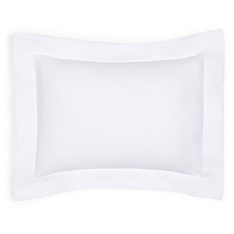 Matouk Elliot Boudoir Sham In White