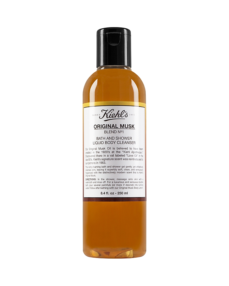 Kiehl's Since 1851 Bath & Shower Liquid Body Cleanser In Original Musk 8.4 Oz. In Default Title