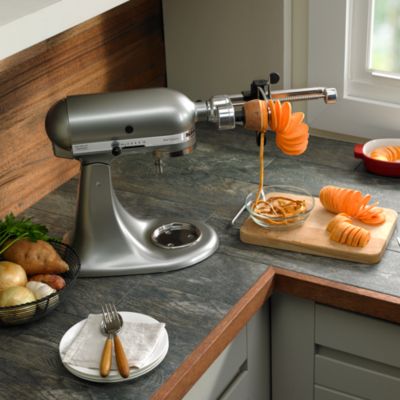 5-Blade Spiralizer with Peel, Core and Slice Attachment #KSM1APC