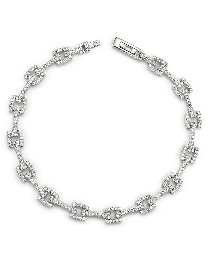 Bloomingdale's Diamond Link Bracelet In 14k White Gold, 1.50 Ct. T.w. - 100% Exclusive