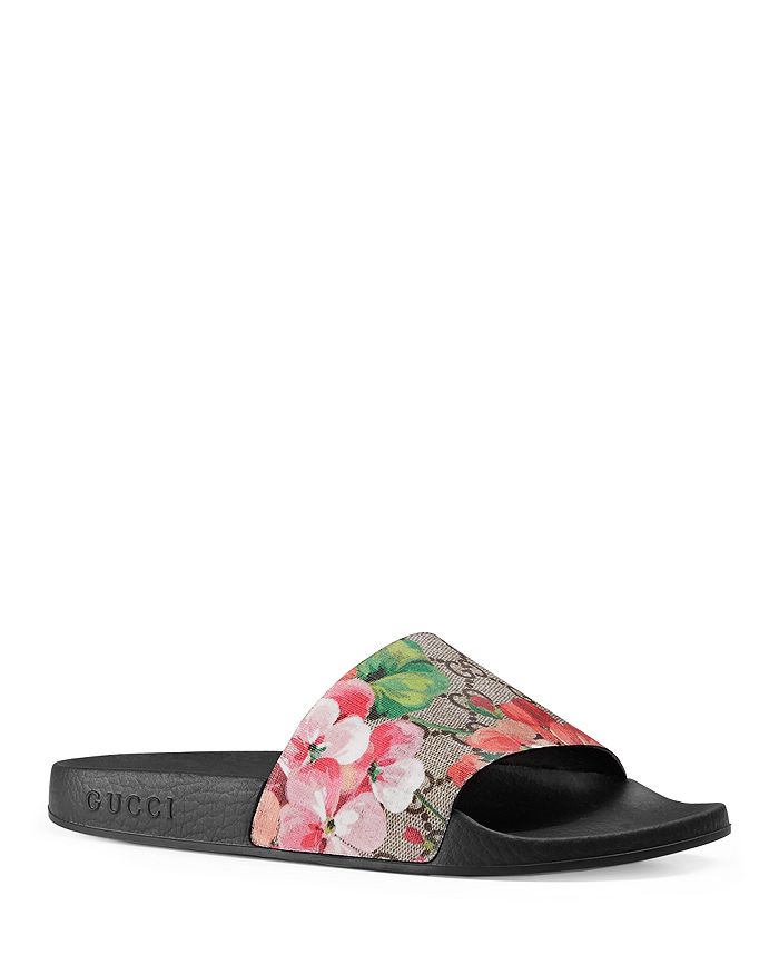 Gucci Women's Pursuit Pool Slide Sandals | Bloomingdale's