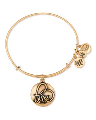 Alex and Ani - Love III Expandable Wire Bangle