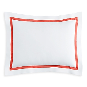 Shop Matouk Lowell King Sham In Coral