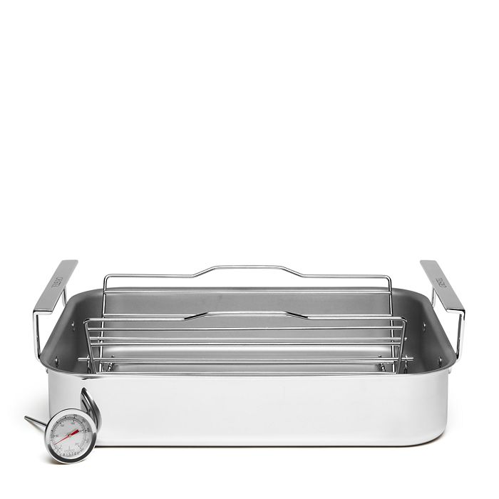 Cristel Tri-ply Stainless Steel Roaster