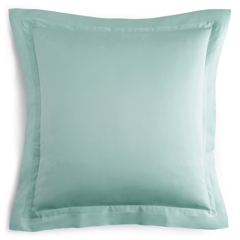 Matouk Nocturne 600 Thread Count Euro Sham In Aquamarine