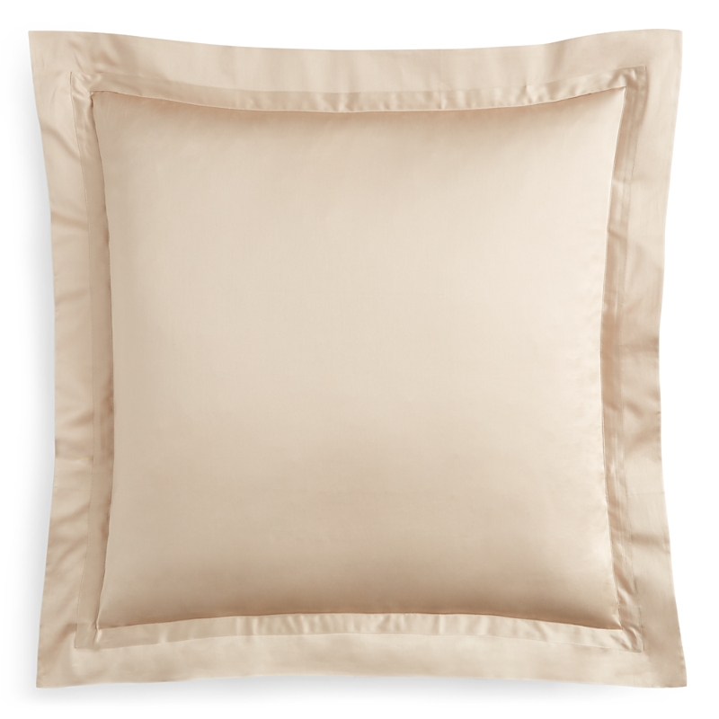 Matouk Nocturne 600 Thread Count Euro Sham In Khaki