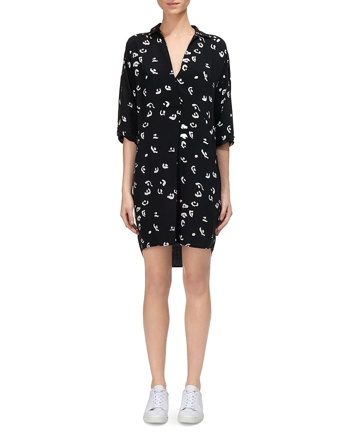 Whistles Lola Abstract Print Dress Bloomingdale's