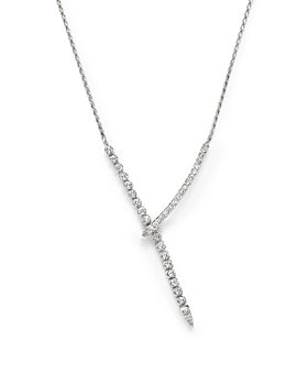 Bloomingdale's - Diamond Y Necklace in 14K White Gold, 1.45 ct. t.w. - 100% Exclusive