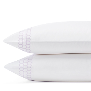 Matouk Liana King Pillowcase, Pair In Lavender
