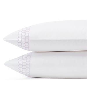 Shop Matouk Liana King Pillowcase, Pair In Lavender