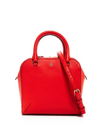 Tory Burch Robinson Pebbled Mini Satchel | Bloomingdale's