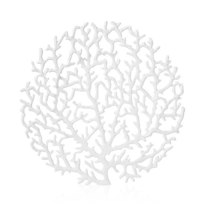 Juliska - Coral Placemat, White