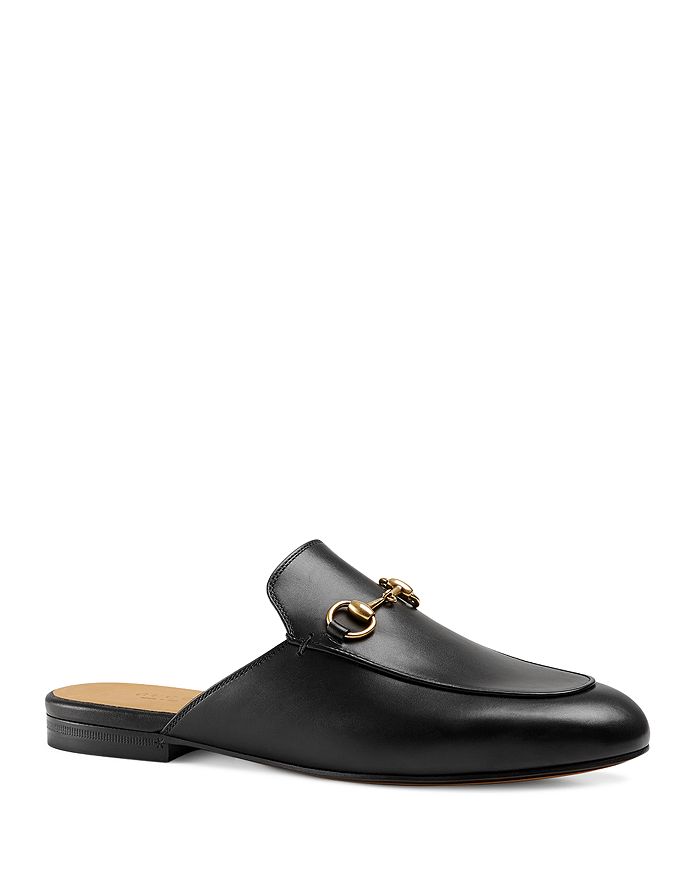 Gucci Women's Princetown Leather Mules | Bloomingdale's