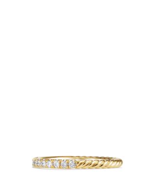 Cable Collectibles Ring with Diamonds in 18K Gold, 5