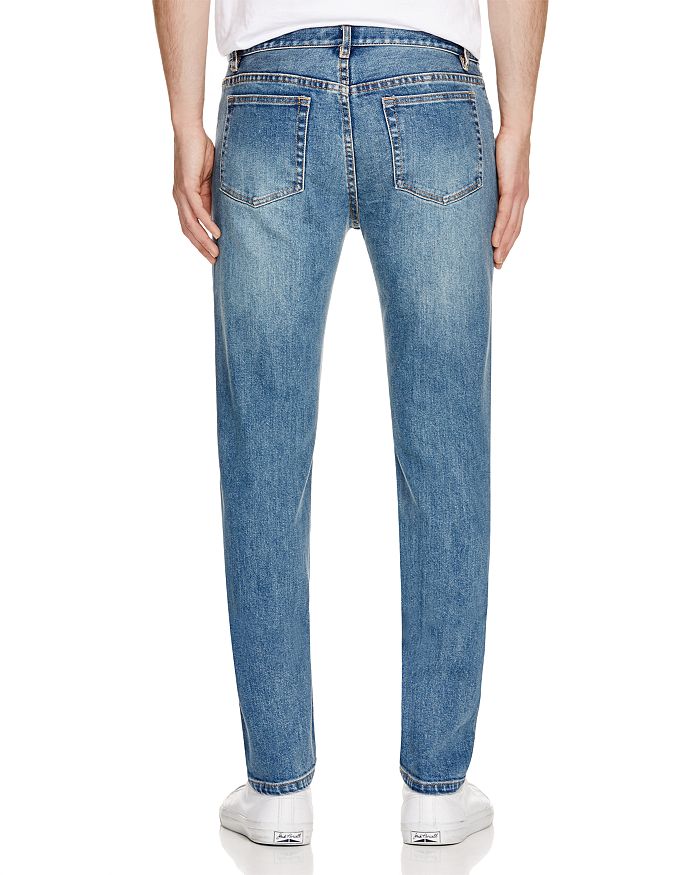 Shop Apc Petit New Standard Slim Fit Jeans In Stonewash