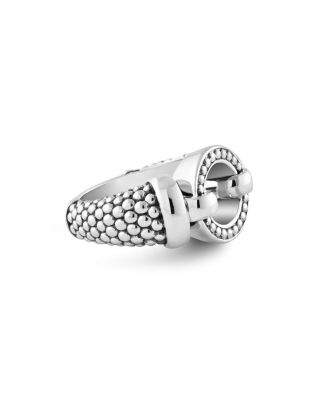 LAGOS Sterling Silver Beaded Ring